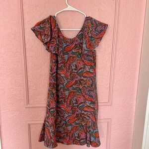 J. Crew  Paisley Dress